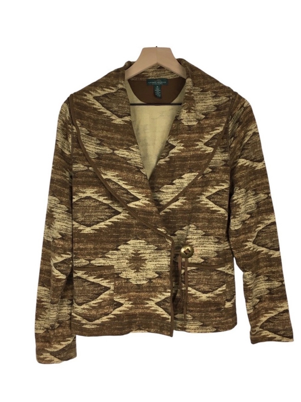 LAUREN RALPH LAUREN Jeans Co Jacket Southwestern Aztec Rodeo Yellowstone Medium